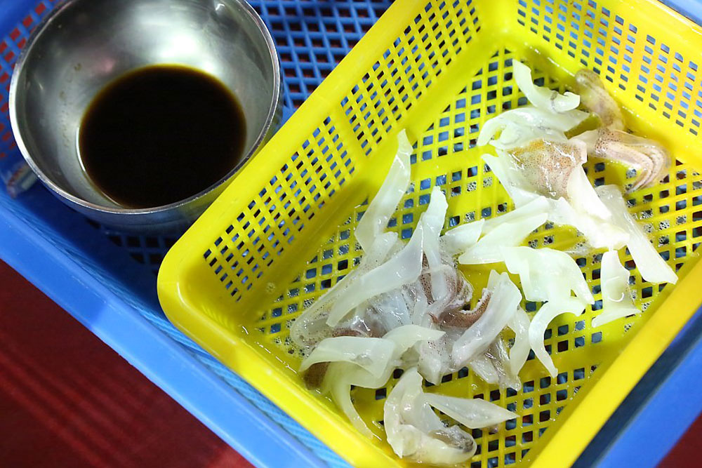 歐船長夜釣小管